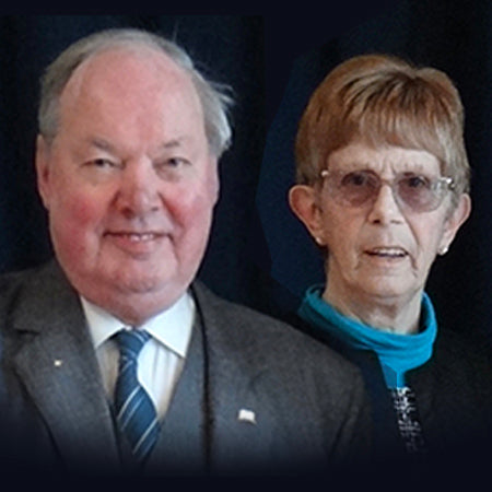 David Scott and Pauline Ryder presented with a Highly Commended Award for services to Modbury