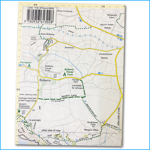 Salcombe and Hope walking and cycling map - Croyde Maps