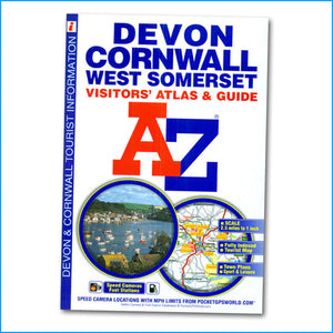 Devon, Cornwall, West Somerset AZ Visitors Map